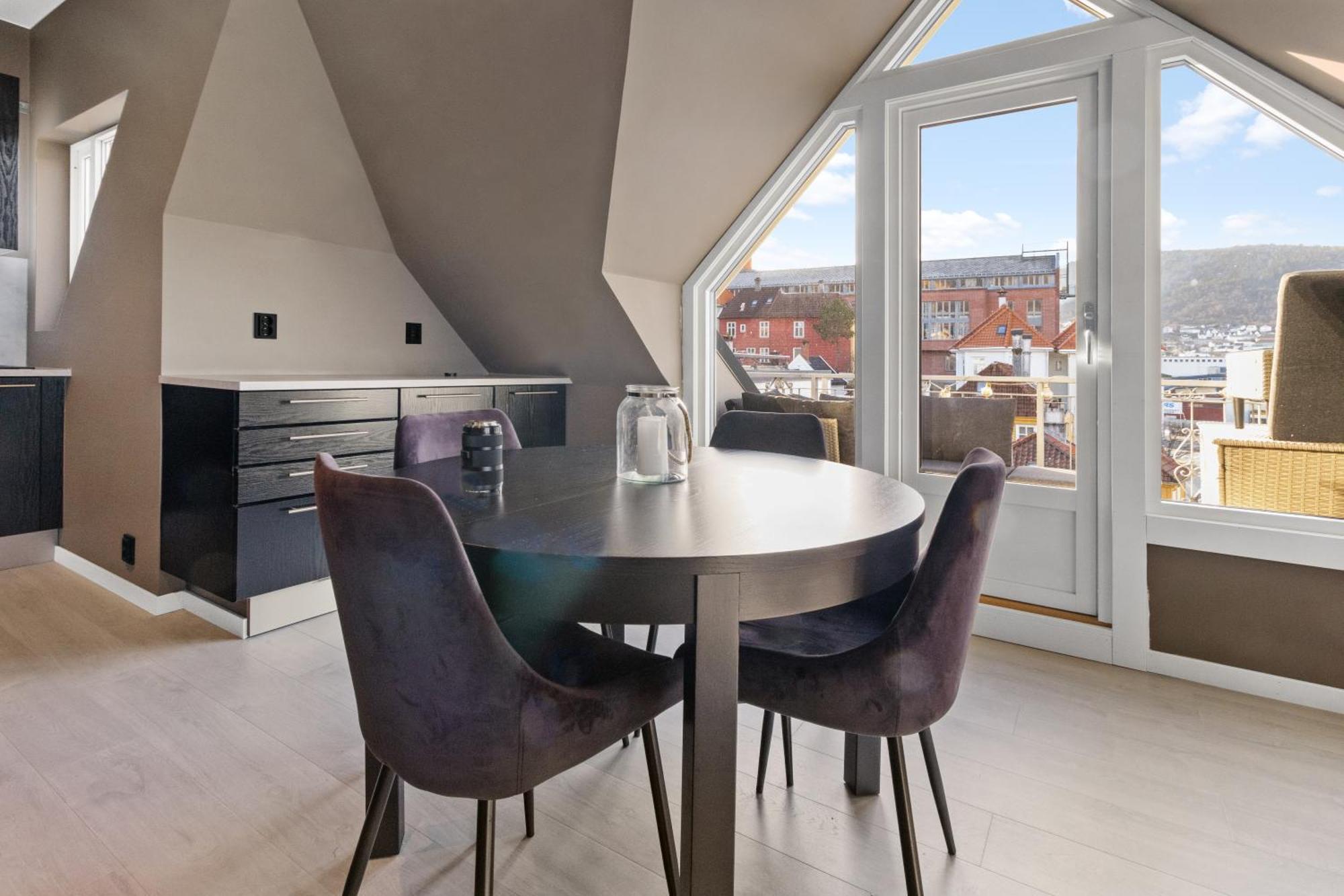 Penthouse Apartment In Bergen Zewnętrze zdjęcie